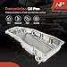 A-Premium Transmission Oil Pan with Drain Plug Compatible with Honda Accord 2013-2014 2.4L 3.5L