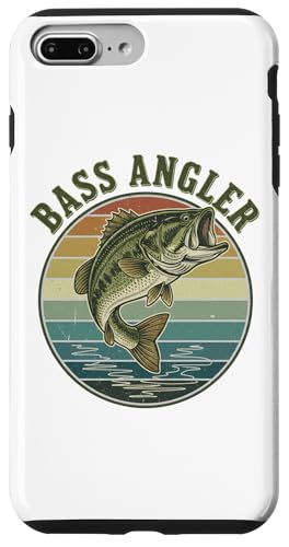 Freshwater Vintage Fishing Shirt For Men Bass Angler X}zP[X iPhone 7 Plus/8 Plus p