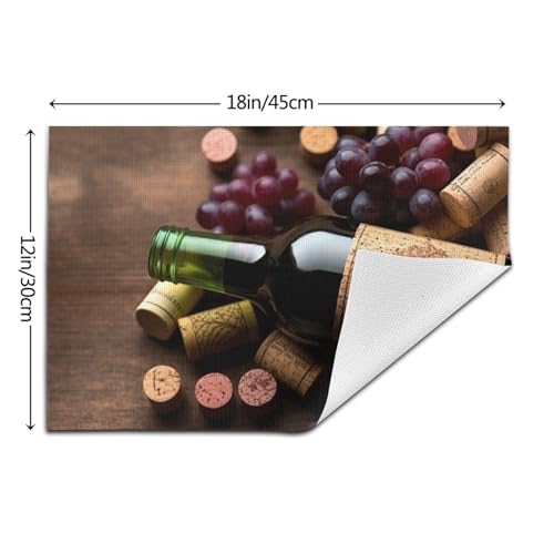 Set de table PVC tissé idéal pour décorer une table à manger festive - 6