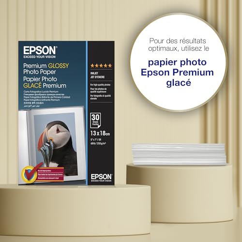 Papier Photo Premium EPSON 130x180mm 30 feuilles /m2 - vue 7