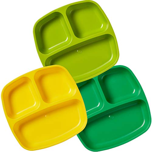 ECR4Kids My First Meal Pal Divided Toddler Plates