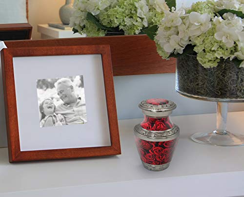 Image of Rose Cremation Urns for Human Ashes Adult Female Decorative Urns for Ashes