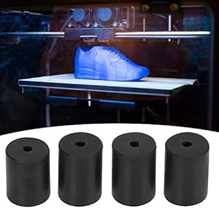 4pcs Heatbed Silicone Leveling Column Stable Hotbed Tool Heat-Resistant Silicone Buffer 3D Printer Hot Bed Mounts Column