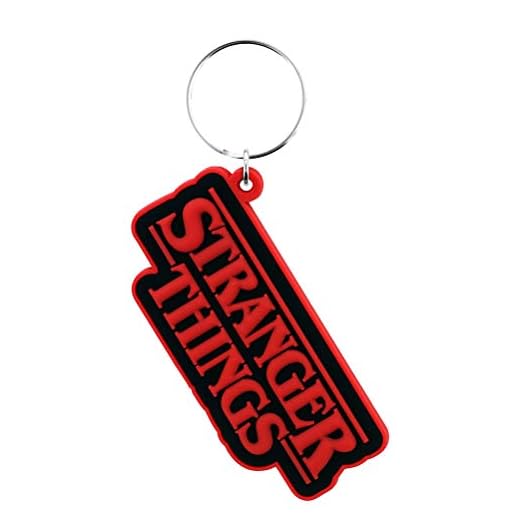 Pyramid International Llavero, Rojo/Negro, 6 cm