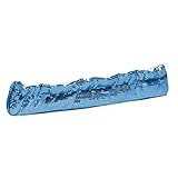  Guardog Stoffschoner Kufenschoner mit Pailetten für Eislaufschuhe, blau