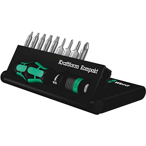 Wera 05135942001 Bit-Sortiment, Kraftform Kompakt 12, 10-teilig, Stück