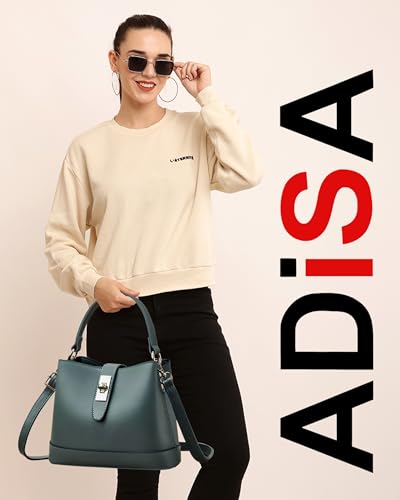 Image of ADISA Women's Girls Bucket Cross Body Bag with Sling (SL5139)