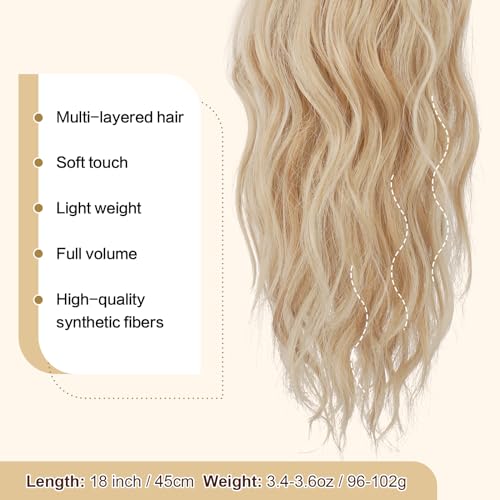FESHFEN Ponytail Extensions - Image 4