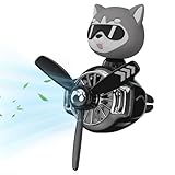 Helicopter Air Freshener Car, Car Air Freshener | Dog Air Freshener For Car | Hélice Air Freshener Ornament |] Difusor de aromaterapia pequeño, purificador de aire para coche, perfume de coche para