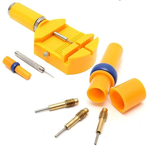 DIY Crafts 1 Pc + Extra Pins, Shade No # 5, Watch Band Link Pin Remover Strap Band Adjus (1 Pc + Extra Pins, Shade No # 5) 2
