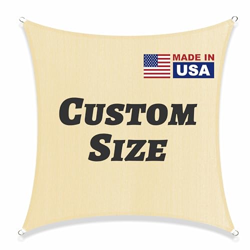 ShadeMart Custom Size Order to Make Sun Shade Sail Canopy Mesh & Fabric UV Block UPF50 Right Triangle & Rectangle Commercial Heavy Duty