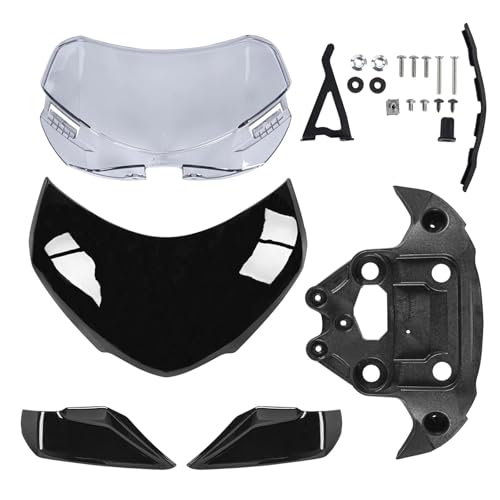 Pare-brise moto pour Triumph Speed Triple 1200 RS 2021-2024 déflecteur noir