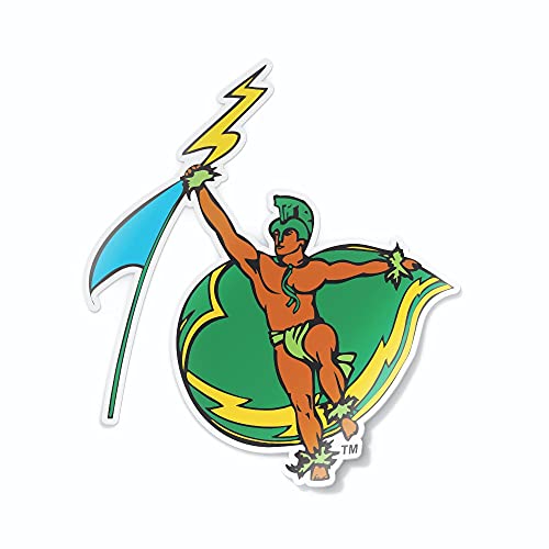 Image of University of Hawaii Rainbow Warriors Vintage Warrior Logo Weatherproof Vinyl Sticker Car Decal from Nudge Printing