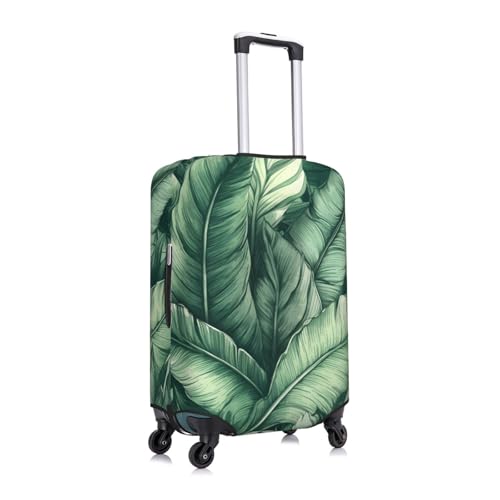 Cartoon Plants Travel Luggage Cover for Suitcase Anti-Scratch Fashion Suitcase Protector Washable Elastic Baggage Covers Fits 18-21 Inch Luggage for Travel Beach Holiday2