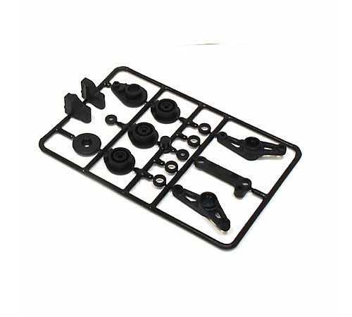 Losi Team Steering, Servo Saver & Mounts: Xxx-S #TOP21