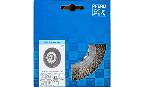 Image of Pferd 43502202 Brush Head RBU 11512 /M14 INOX 0.30 SG