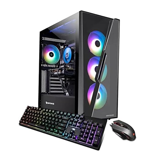 iBUYPOWER SlateHako AD420N Gaming Desktop Computer, Intel Core i5-12600KF 3.7GHz, 16GB RAM, 500GB SSD, NVIDIA GeForce RTX 3050 8GB, Windows 11 Home
