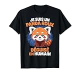 Grapheino Co. T-Shirts Panda Roux très Drôles