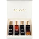 BellaVita Luxury Perfume for Men Gift Set (4 x 20ml) | Gifts for Men | Fragrance Includes KLUB, OUD, CEO, GOAT Perfumes | Masculine, Woody, Citrusy, and Aromatic perfumes Fragrance for men