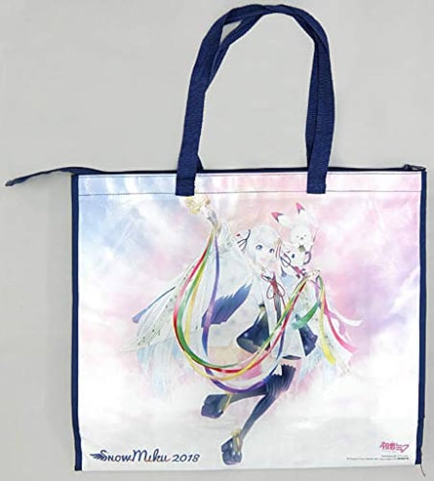 Amazon.co.jp: 初音ミク SNOW MIKU 2018 ショッピングバッグ 雪
