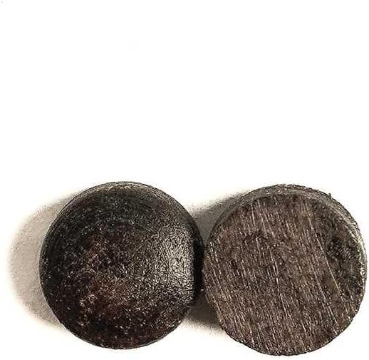 Miniatura 2 de Puntas de taco de piscina de búfalo de agua premium, negro, marrón y natural, de medio a medio duro, accesorio de billar profesional de larga