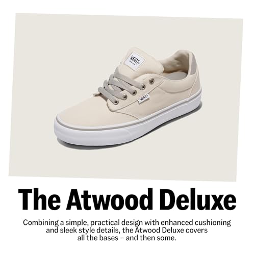 Image of Vans Men's Atwood Deluxe Shoe - Low-top Fashion Sneakers for Work, Walking & Casual Wear