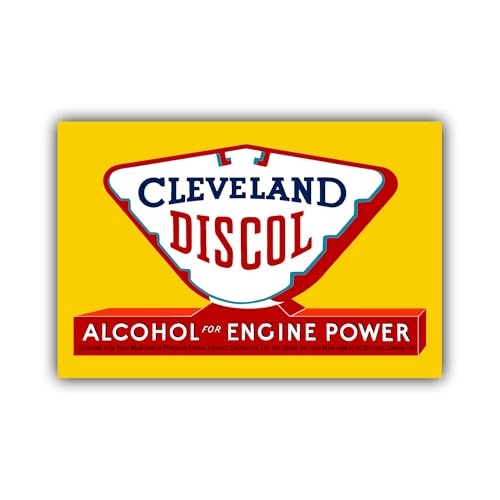 Cleveland Discol - Cartel de metal (40 x 30 cm)