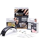 Gel touch lampada LED polacco top coat manicure Gift set nail art kit 8 ml