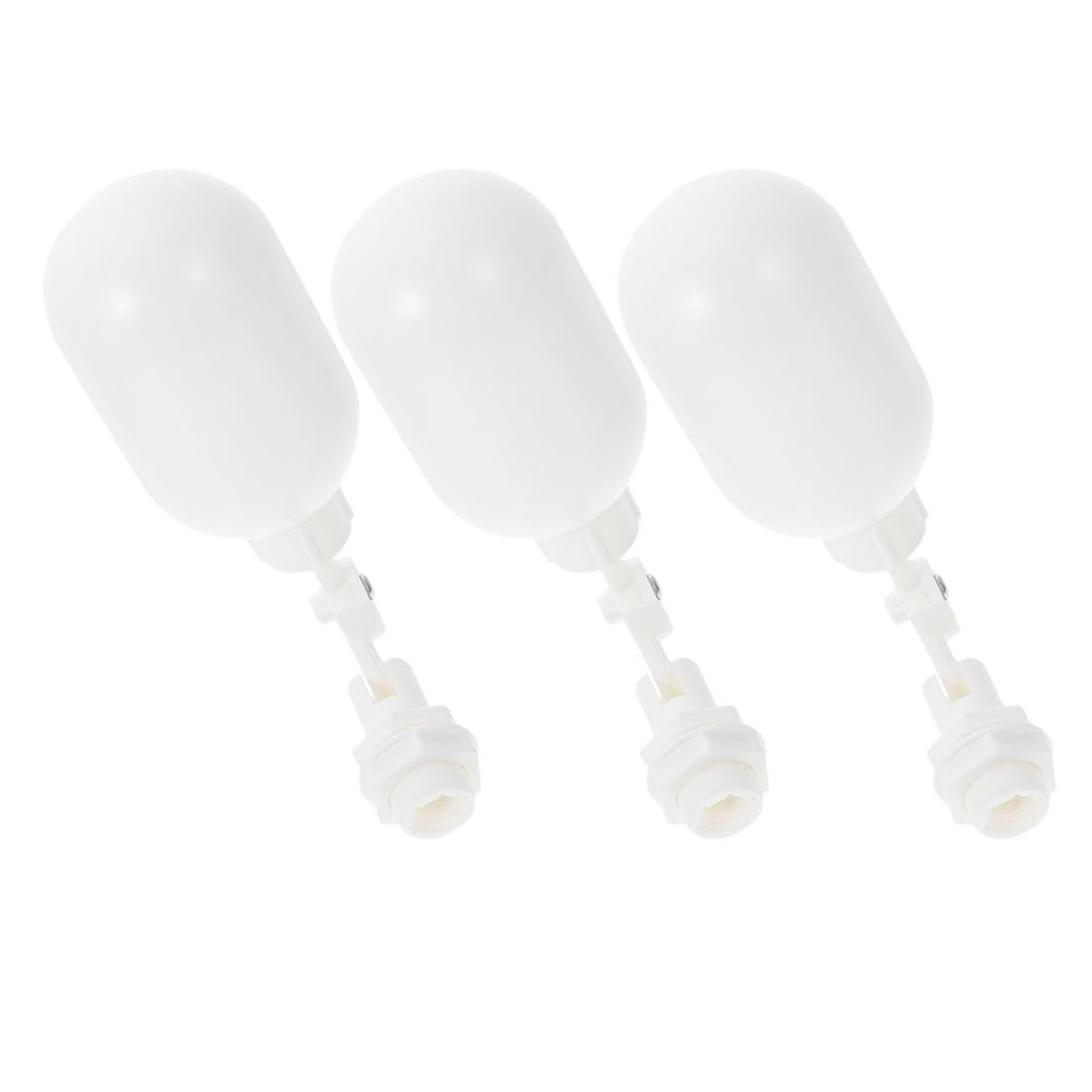 3pcs Float Valve Float Ball for Water Tank Humidifier Valve Water Float Balls Valves Pool Float Water Control Valves Water Dispenser Float Balls Auto Water Valves Plastic White NAMOARLY