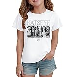 KATSEYE Shirt For Girls Album KATSEYE Merch Short Sleeve Shirts Music Beautiful Chaos Tour Sis Graphic Tees