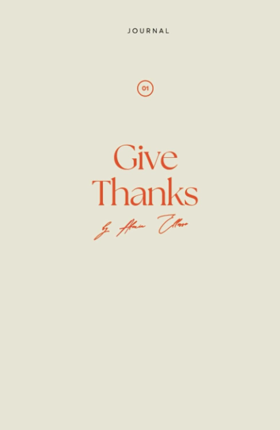 Give Thanks Journal