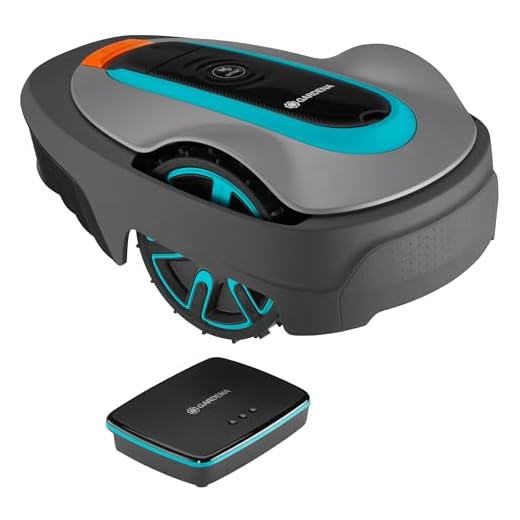 Gardena Mähroboter smart SILENO City 600 m² Set: Innovative LONA AI-Technologie, Steuerung per App, SensorControl, für Steigungen bis zu 35 Prozent, inkl. smart Gateway, DE-Version (19603-60)