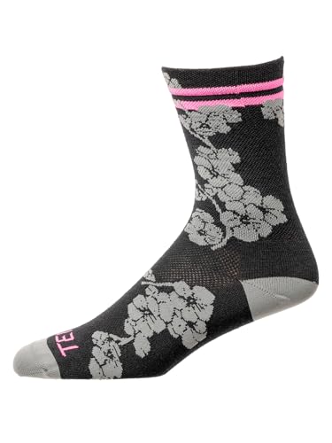 Terry Women's Cyclosox, Merino Wool Blend, Athletic Cycling Crew Style Sock, One Size (Women's 6-10)2
