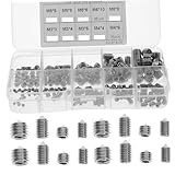 Vis en acier inoxydable - parfaites pour fixer les poignées de porte ou les garages dans les maisons, les poignées, l'eau, etc., vis hexagonales