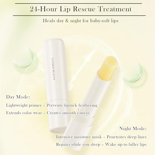 Image of 2 Pcs Colorless Lip Primer - Unscented & Non-Sticky, Ultra-Moisturizing Lip Care for Daily Hydration & Pre-Makeup Prep, Smooth & Lightweight