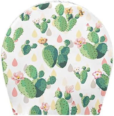 Dalzium Cactus Spare Tire Cover, Wheel Protectors Waterproof Dust-Proof Universal Wheel Tire Cover Fit for Trailer RV SUV Truck Camper Travel Accessories 16 Inch