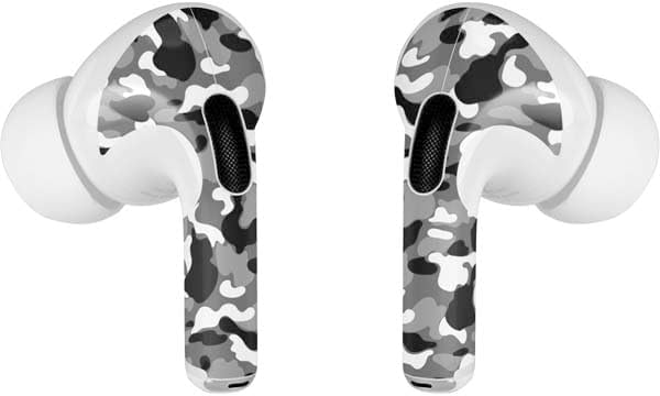 Skinit Decal Audio Skin Compatible with Apple AirPods Pro - Neutral Street Camo Design
