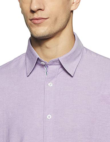 Image of Indian Terrain Mens Slub Casual Shirt