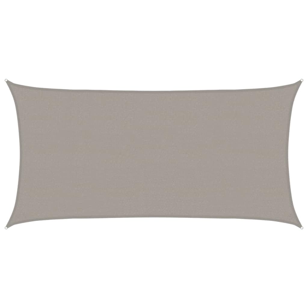 vidaXL Sunshade Sail Awning - HDPE Sun Protection 2.5x4.5m Rectangular Light Grey - Garden/Patio/Pool/Backyard Use โ image 1
