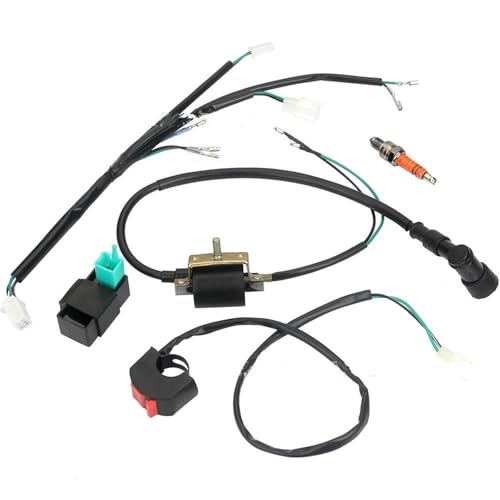 Assemblage CDI haute tension et faisceau électrique pour la rénovation de mini moto de cross