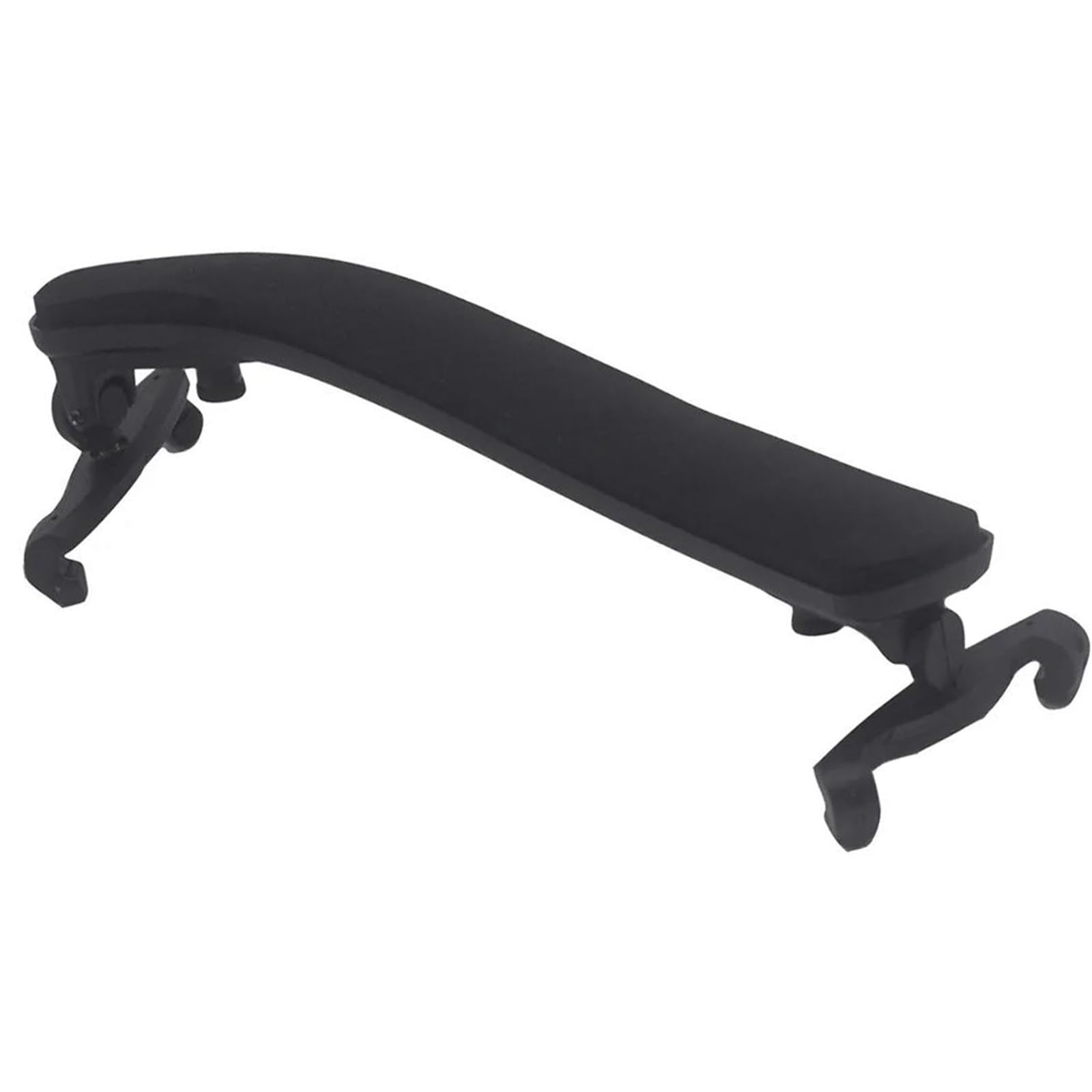 Reposapiés para violín Almohadilla de hombro para violín 3/4 4/4 negra soporte suave profesional piezas y accesorios