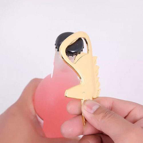 DISOK Lotto di 20 apribottiglie a Forma di Unicorno, in Confezione Regalo Bomboniere per Battesimo, Comunione, Festa, Matrimonio.
