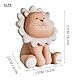 Spardose Kinder, Kleine Spardose, Niedliche Löwen Spardose, Bruchsichere Harz Sparschwein, Harz Löwen Spardose, Geeignet Als Geburtstagsgeschenk, Jubiläumsgeschenk (Braun)