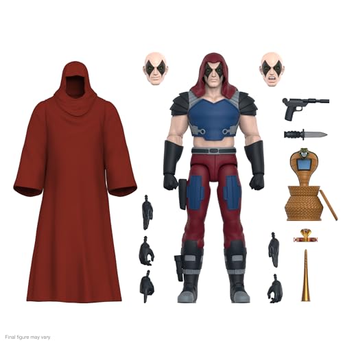 Super7 ULTIMATES! G.I. Joe Zartan (Jungle Trap) – 7″ G.I. Joe Action Figure with Accessories Classic Cartoon Collectibles and Retro Toys