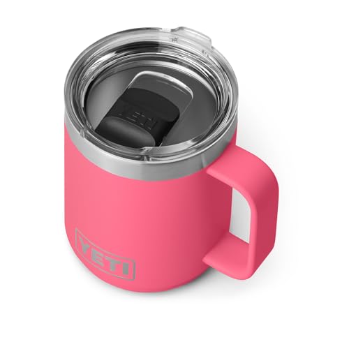 YETI Rambler 10 oz Stackable Mug, Vacuum Insulated, Pink