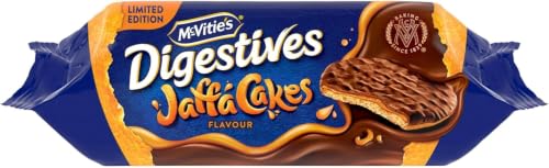 McVities Digestives Jaffa Cakes Flavour Chocolate Biscuits 250 g