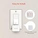 SwitchBot Smart Switch Button Pusher - Bluetooth Fingerbot for Rocker Switch/One-Way Button, Automatic Light Switch, Timer and APP Control, Works with Alexa When Paired with SwitchBot Hub (White)