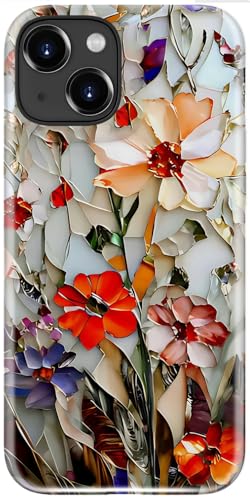Esdot Cute Case for iPhone 15,Compatible with Magsafe,Trendy Floral - image 1