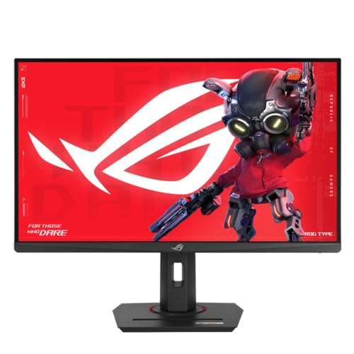 ASUS ROG Strix XG279CNS, Monitor Gaming da 27', Full HD IPS (1920 x 1080), 0,3ms (GTG), 380Hz, Porte HDMI, USB-C e DisplayPort, Extreme Low Motion Blur Sync, DisplayWidget Center, Nero
