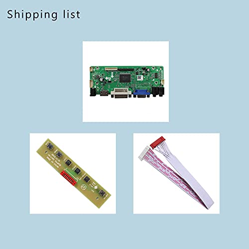 Image of VSDISPLAY DVI VGA LCD Controller Board Compatible with 32 inch 1920x1080 LCD | HV320FHB N00 N02 N10 N80 N4K F40 LVDS Interface LCD Screen